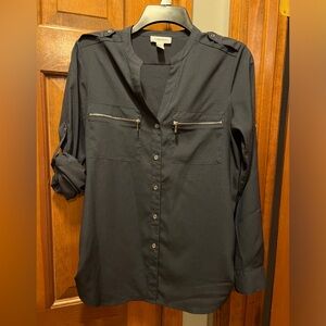 Grey Calvin Klein Blouse